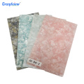 Fancy cast translucent marble pattern acrylic sheet for decoration